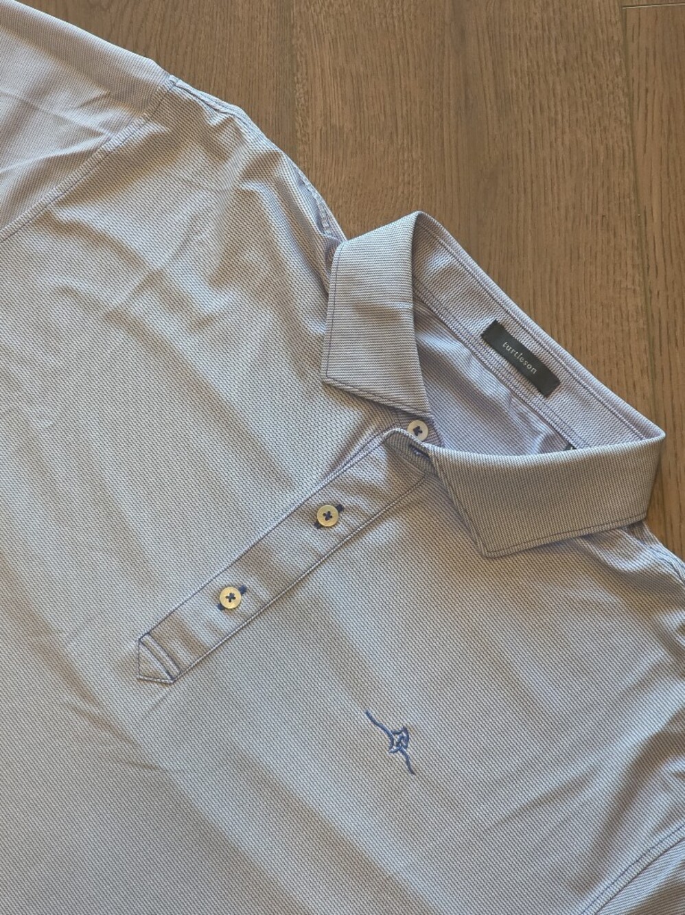 Turtleson - The Cardinal Pete Dye Polo Shirt Mens - XL - Blue